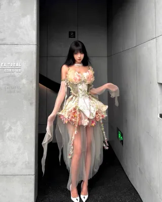 Photo 1 of Set váy corset fairy core Blood Supply