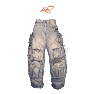 Photo 1 of Quần jeans cargo ASSylum*69 oversized nữ