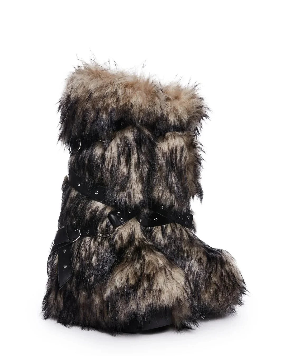 Photo 2 of Boot lông giả Off White Wild Instincts nữ
