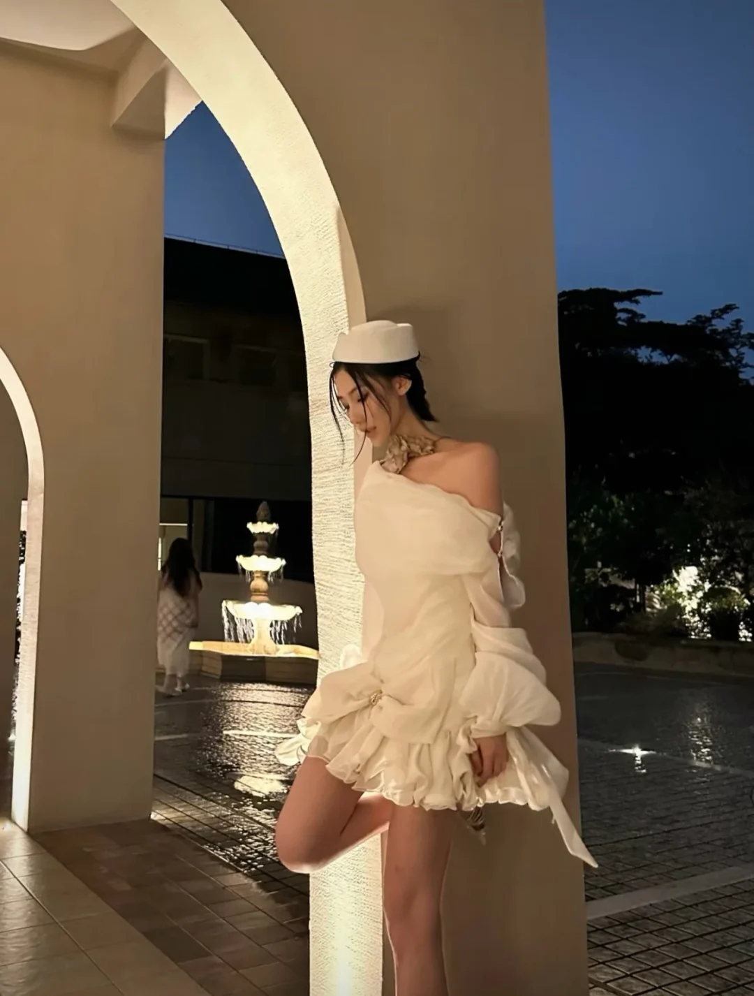 Photo 6 of Váy tiệc Nami Dress DK0005 màu kem