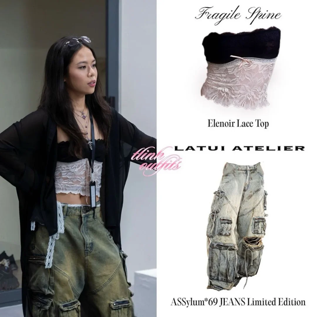 Photo 7 of Quần jeans cargo ASSylum*69 oversized nữ