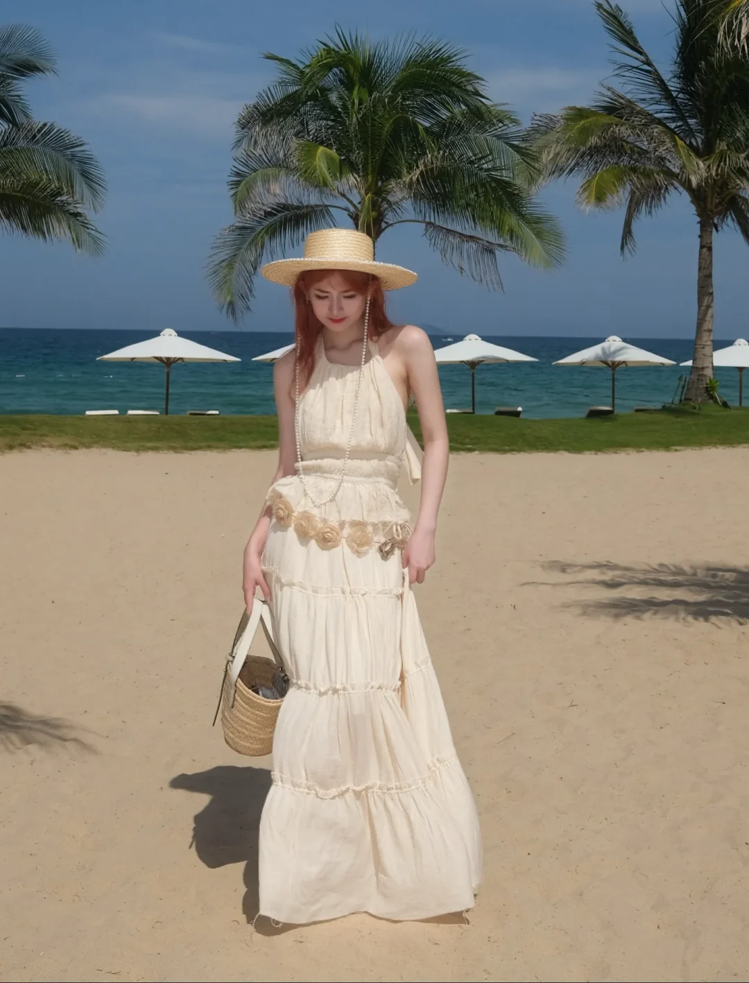 Ảnh 10 của Set Váy Maxi Boho Vyve Kèm Vòng Hoa