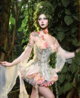 Ảnh 1 của Set váy Forest Fairy corset Blood Supply