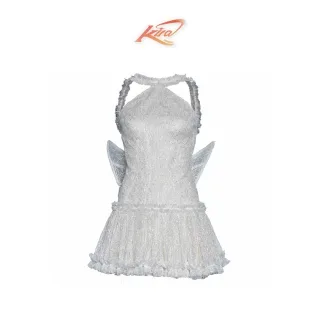 Ảnh 1 của Váy Foam Dress ren trắng LA LUNE