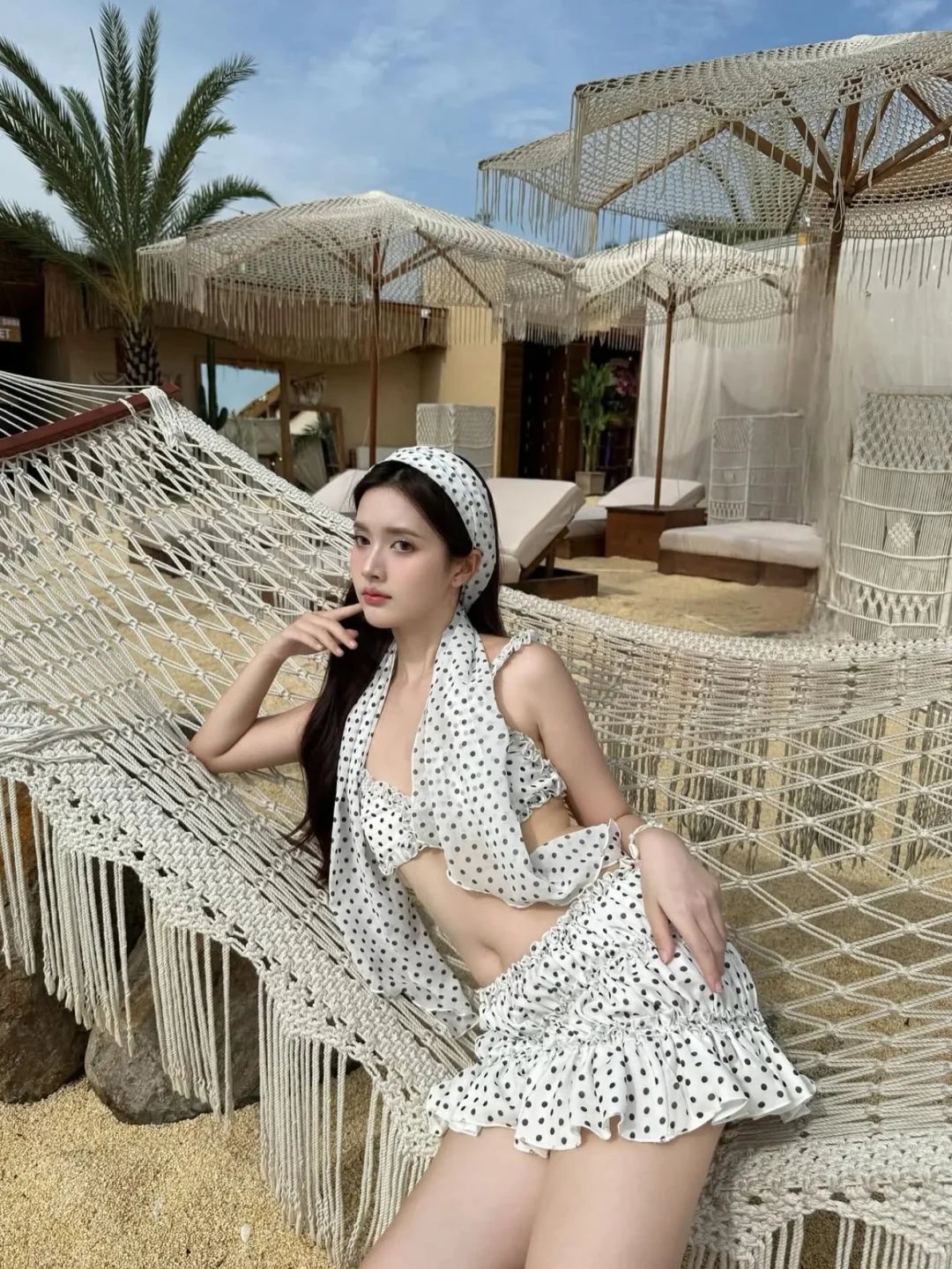 Photo 4 of Set bikini chấm bi Amelie Maris SB0001