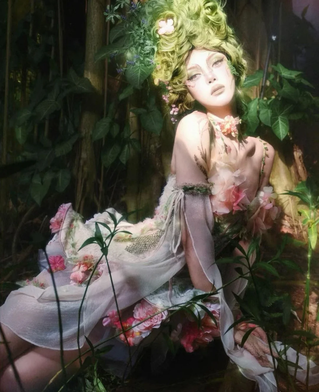 Ảnh 7 của Set váy Forest Fairy corset Blood Supply