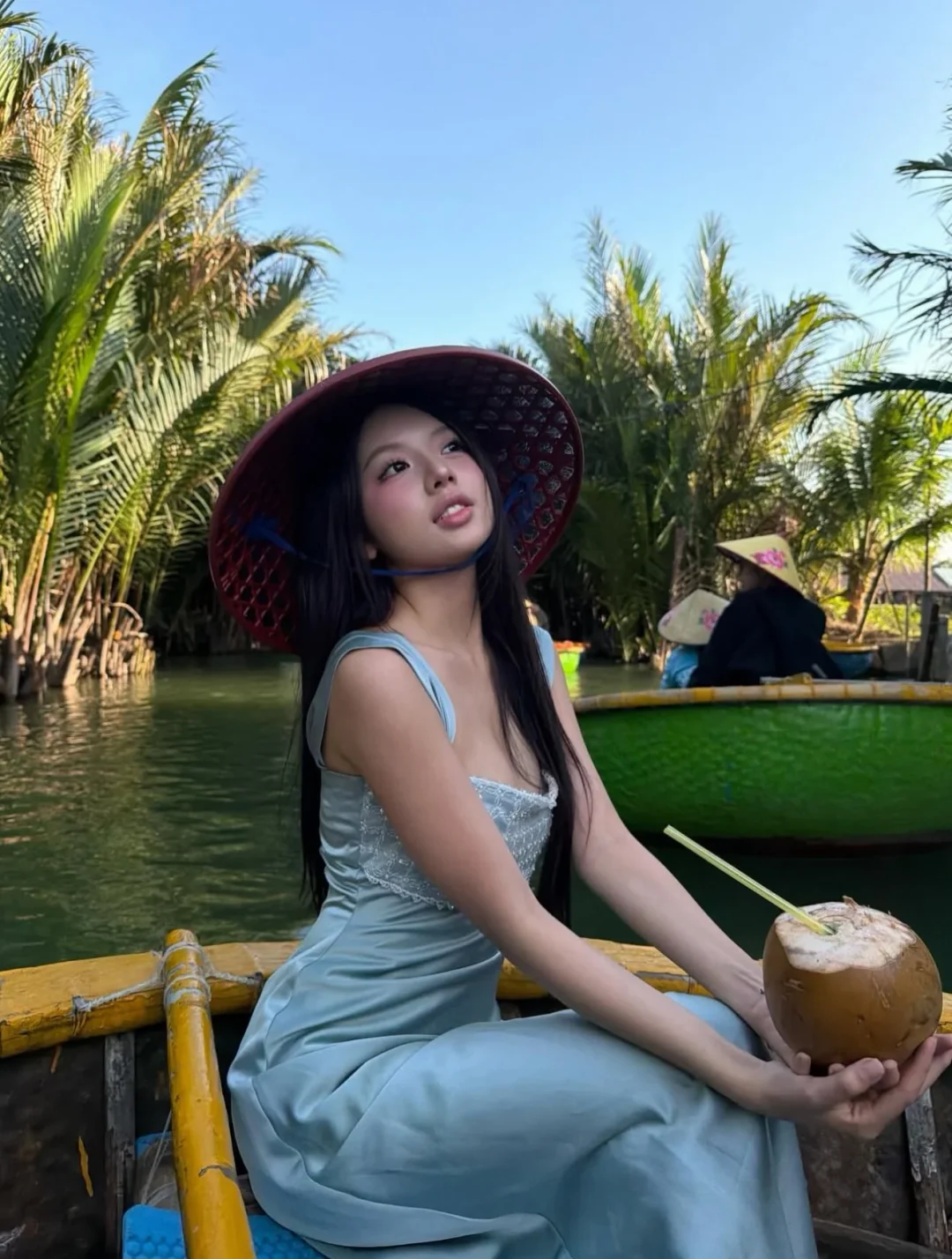 Photo 10 of Váy lụa xanh Siena Dress Lattitude