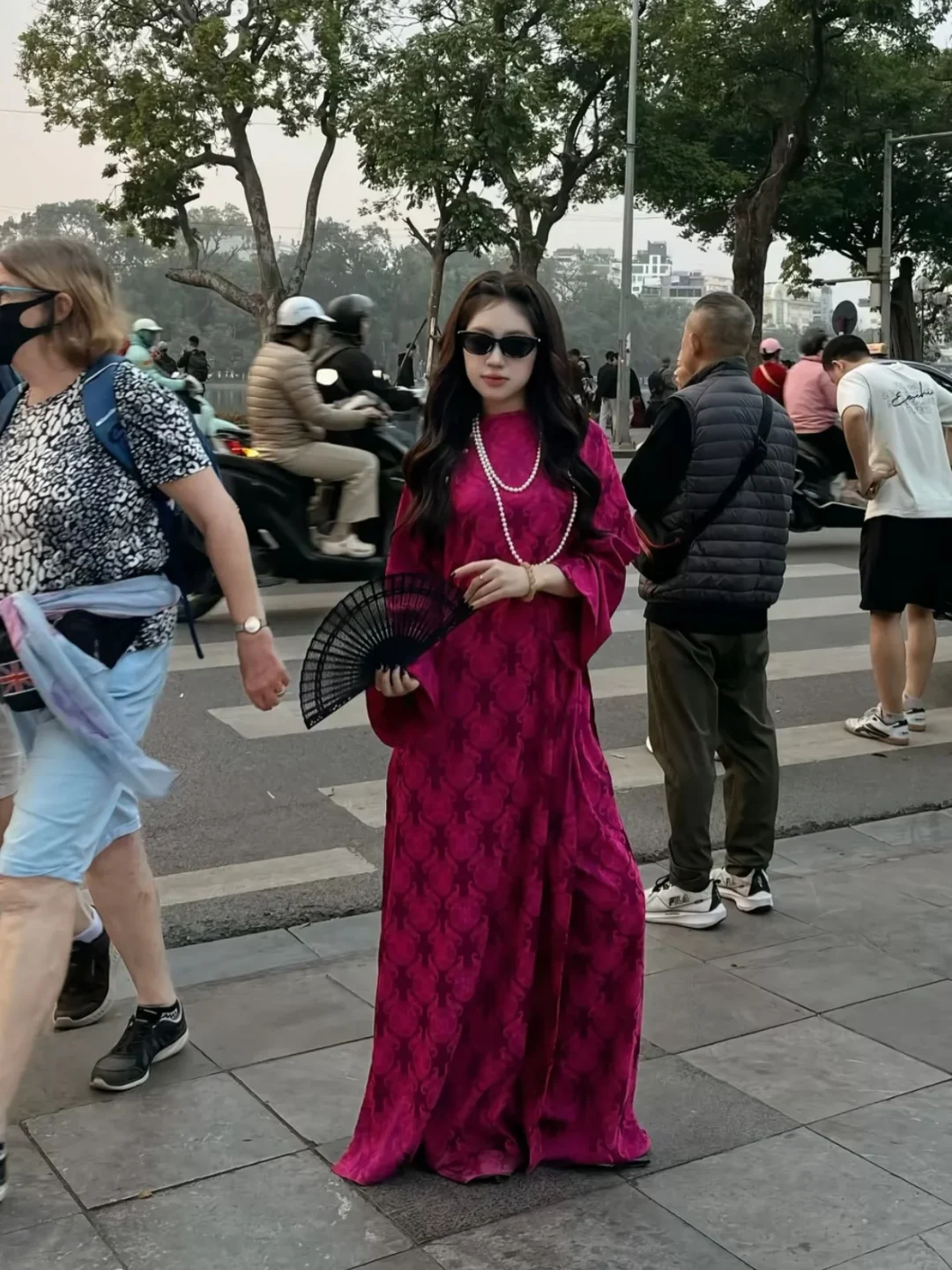 Ảnh 3 của Áo dài hồng Mãn Anh Đường freesize