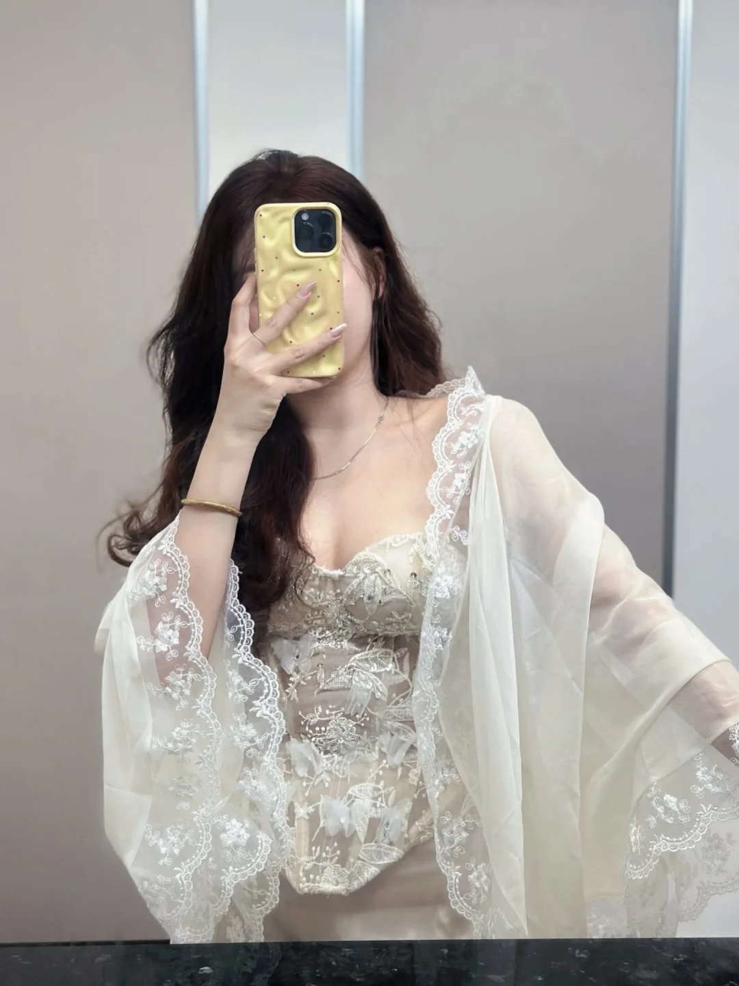 Ảnh 6 của Set váy lụa đá pha lê corset SK0008