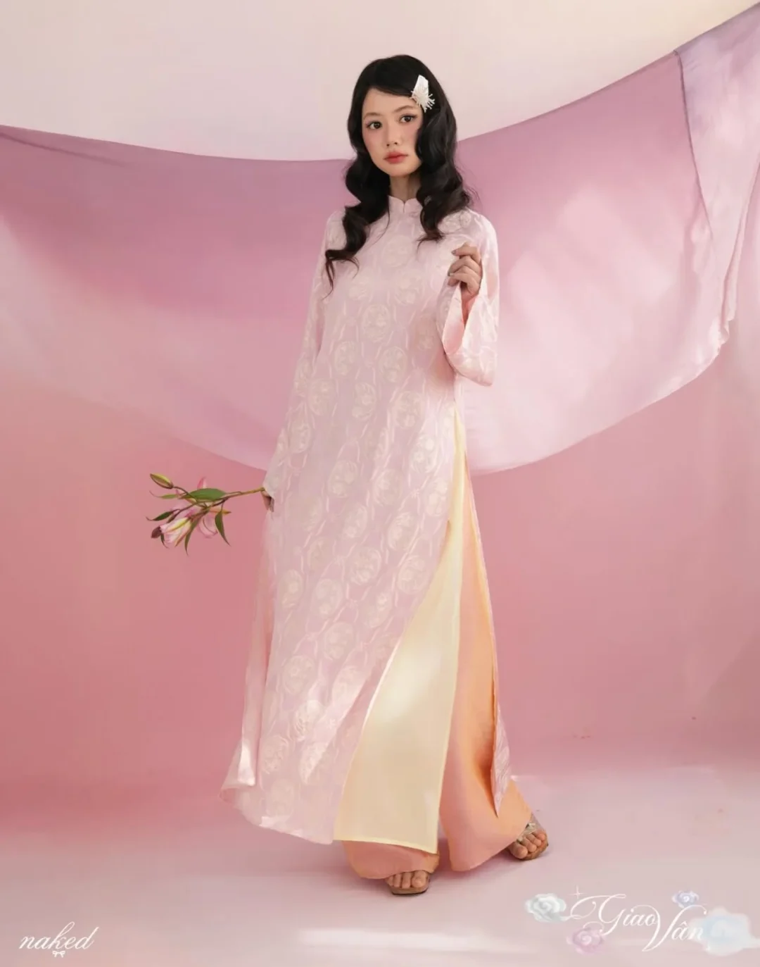 Ảnh 7 của Áo dài Thủy Tiên cách tân nữ Naked by V
