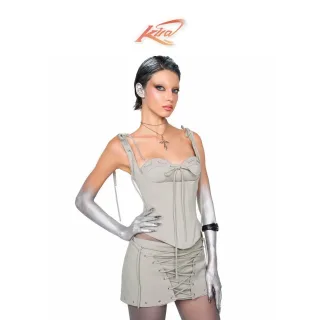 Ảnh 1 của Set váy Keira corset be nhạt nữ