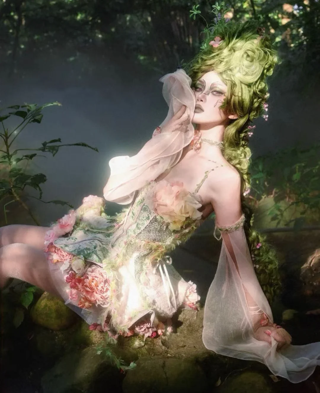 Ảnh 9 của Set váy Forest Fairy corset Blood Supply