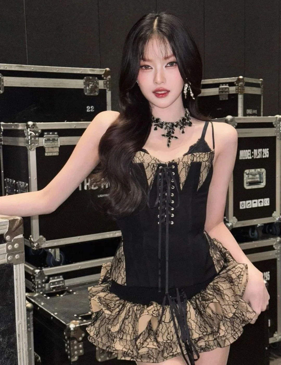 Ảnh 5 của Set Poison ren đen Lsoul size M nữ
