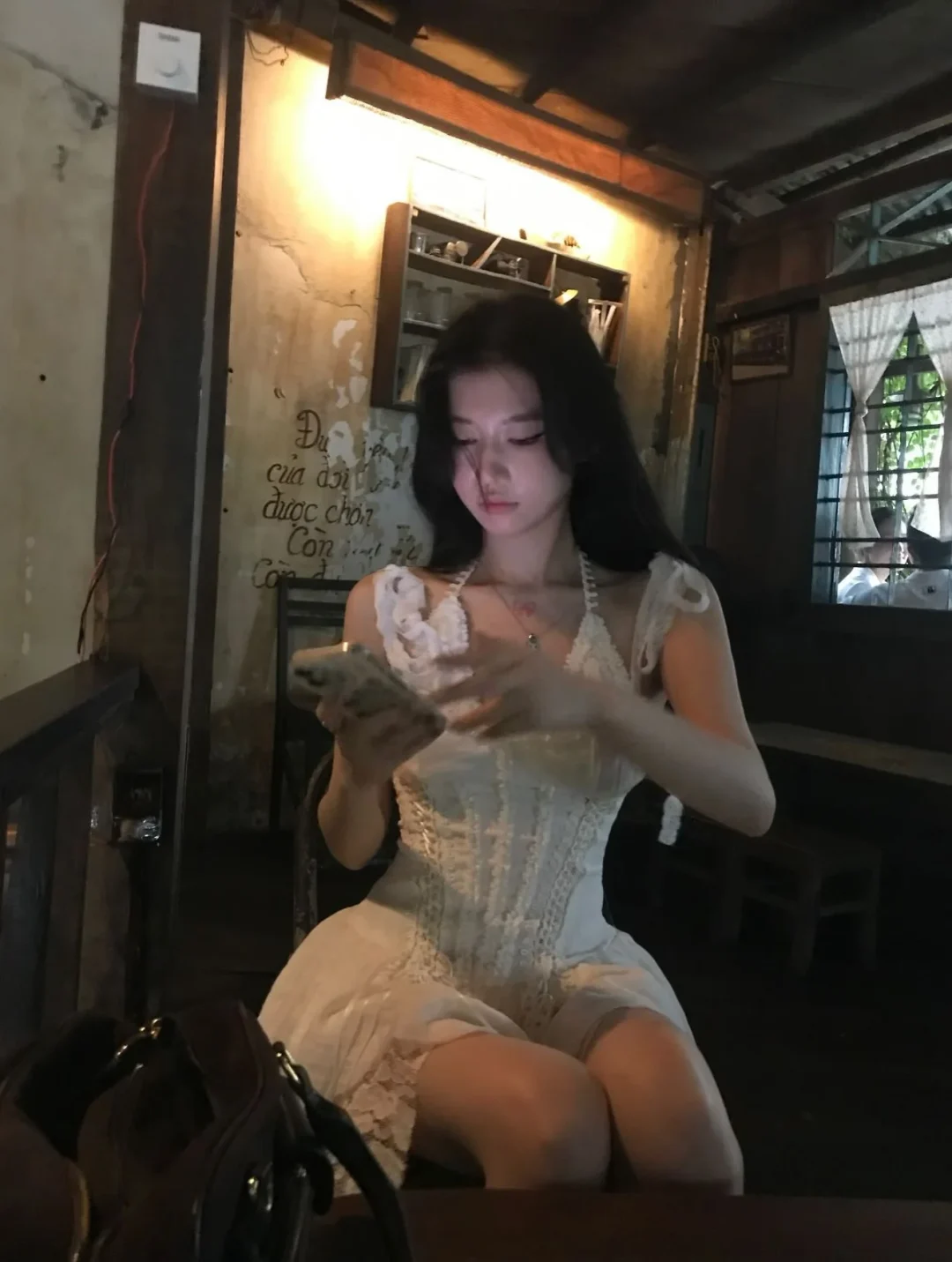 Photo 6 of Váy corset trắng ruffle TRISSY size S